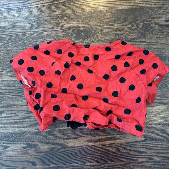 UO polka dot crop top - Picture 2 of 3